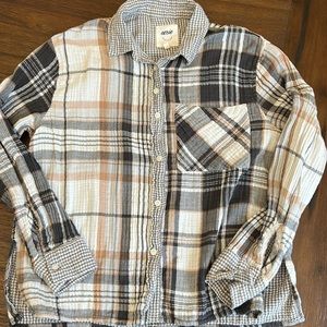 Aerie soft button up, size small